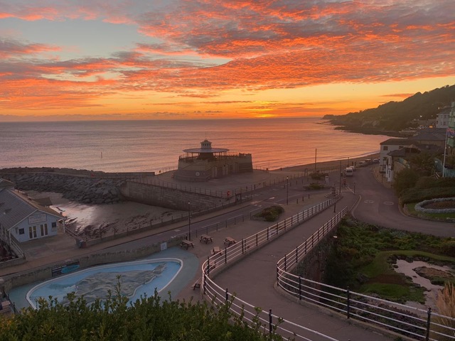 View over Ventnor Bay